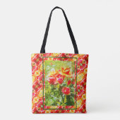 Sac fourre-tout Orange Rose (Dos)