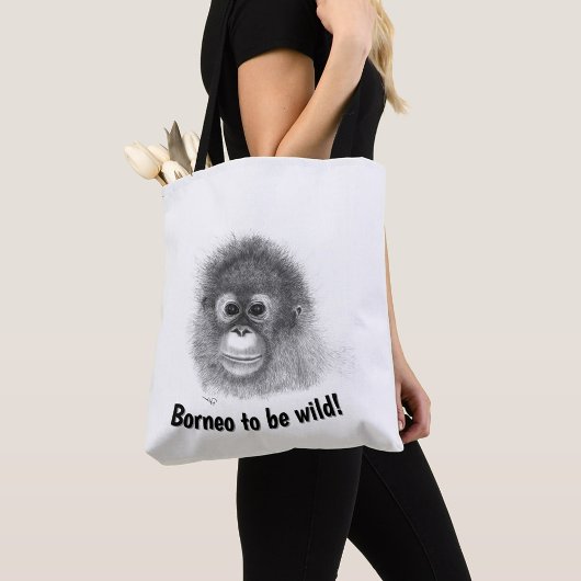 Sac fourre-tout Orangutan bébé