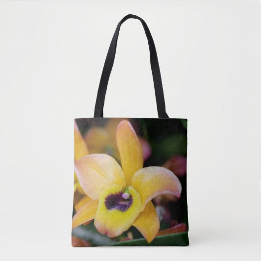 Sac fourre-tout orchidée (Devant)