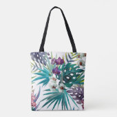 Sac fourre-tout - Orchidée tropicale (Dos)
