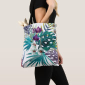Sac fourre-tout - Orchidée tropicale (De près)