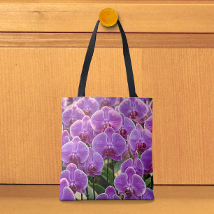 Sac fourre-tout Orchidées Violettes