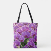 Sac fourre-tout Orchidées Violettes (Dos)
