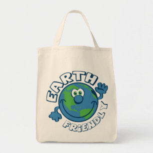 Sac fourre-tout organique amical à la terre