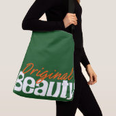 Sac fourre-tout original à Croix-Corps de beauté (De près)