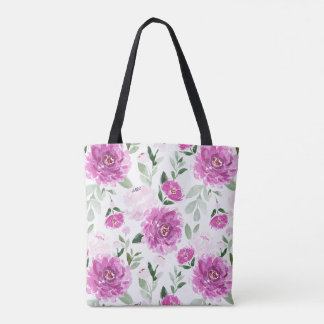 Sac fourre-tout Paeonie Magenta