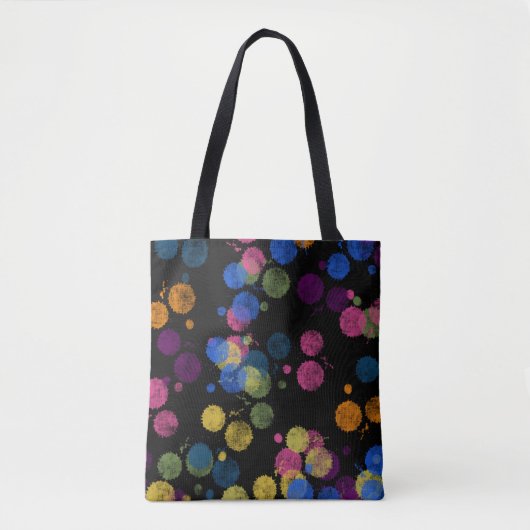 Sac fourre-tout Paint Drips (Devant)