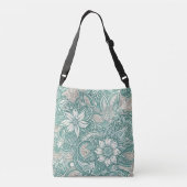 Sac fourre-tout Paisley vert clair (Dos)
