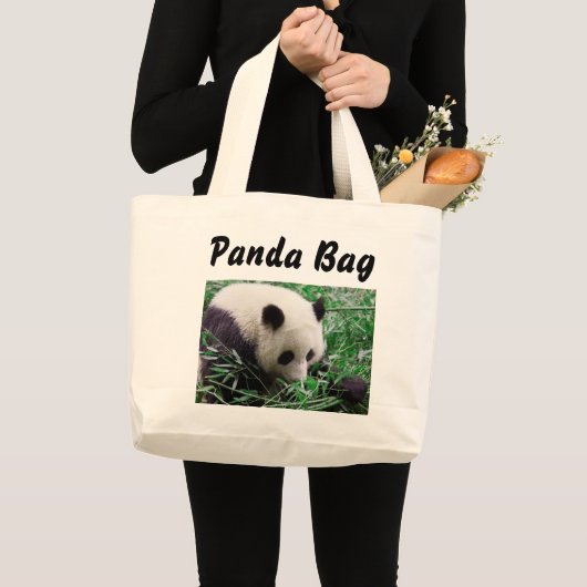 Sac fourre-tout Panda (Devant (produit))