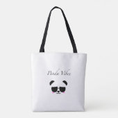 Sac fourre-tout Panda Vibes (Dos)