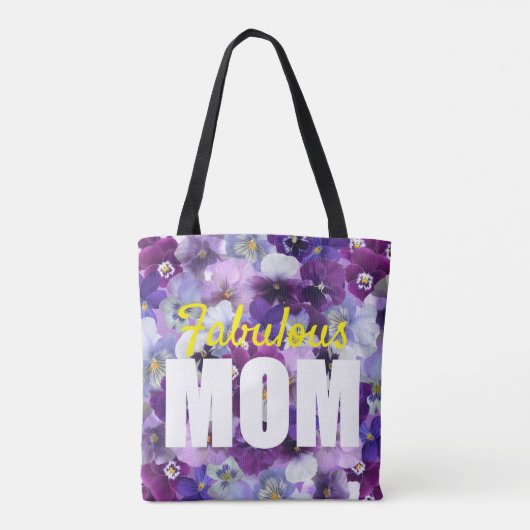 Sac fourre-tout Pansy Pour Mère (Dos)