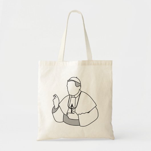 Sac fourre-tout pape (Devant)