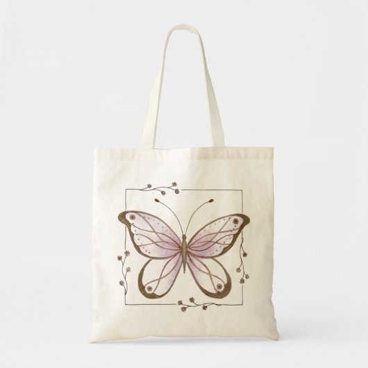 Sac fourre-tout papillon (Devant)