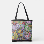 Sac fourre-tout papillon (Dos)