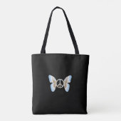 Sac fourre-tout papillon des signes de paix (Dos)