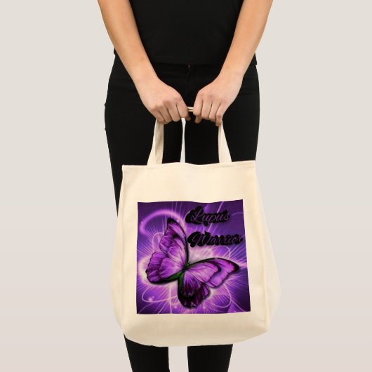 Sac fourre-tout papillon Lupus Warrior (Devant (produit))