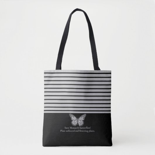 Sac fourre-tout papillon monarque (Devant)