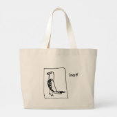 sac fourre-tout parakeet d'amour (Dos)