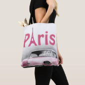 Sac fourre-tout Paris France Voiture rose (De près)