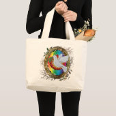 Sac fourre-tout Peace Dove (Devant (produit))