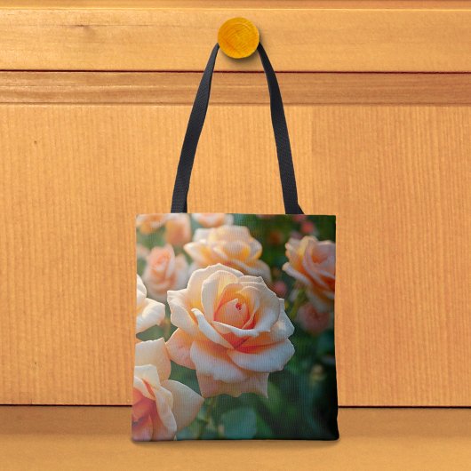 Sac fourre-tout Peach Roses Image No. 2