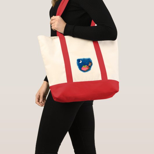 Sac fourre-tout père Noël (Devant (produit))