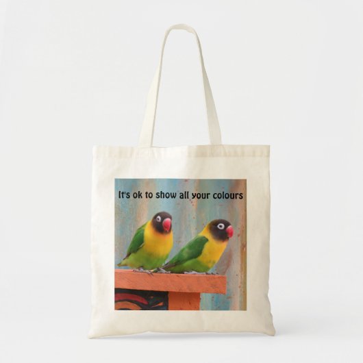 Sac fourre-tout perroquet (Devant)