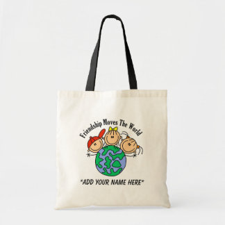 Sac fourre-tout personnalisable à amitié