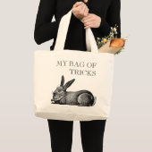Sac fourre-tout personnalisable de lapin à style (Devant (produit))
