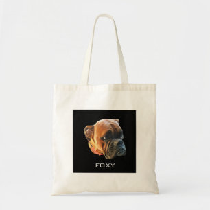 Sac fourre-tout personnalisé à chien de photo