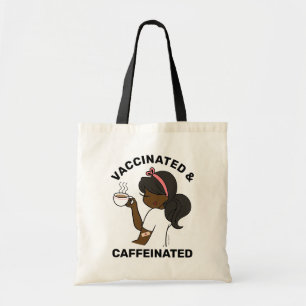 Sac fourre-tout personnalisé à la caféine et à