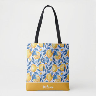 Sac fourre-tout personnalisé au citron