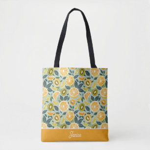 Sac fourre-tout personnalisé au citron