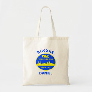 Sac fourre-tout personnalisé avec/Callsign & Name