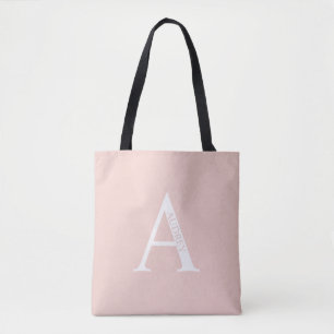Sac fourre-tout personnalisé avec monogramme et no