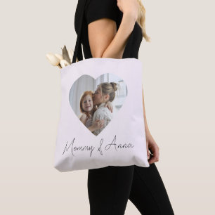 Sac fourre-tout personnalisé avec nom et photo de
