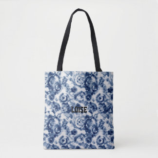 Sac fourre-tout personnalisé Blue Spiral