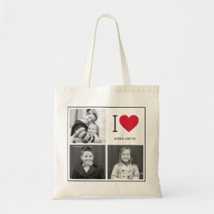 Sac fourre-tout Personnalisé Classic I Heart Phot