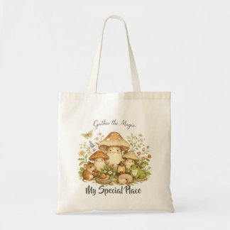 Sac fourre-tout personnalisé Cottagecore Friends