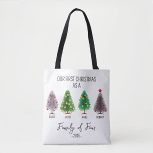 Sac fourre-tout personnalisé d'arbre généalogique 