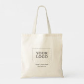 Sac fourre-tout personnalisé du logo d'entreprise  (Dos)