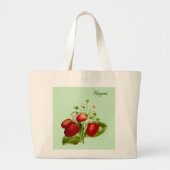 Sac fourre-tout personnalisé fraise (Devant)