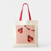 Sac fourre-tout personnalisé Petite Dame Coccinell (Dos)