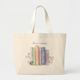 Sac fourre-tout personnalisé pour accroc de livre