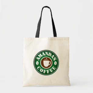 Sac fourre-tout personnalisé pour amateur de café 