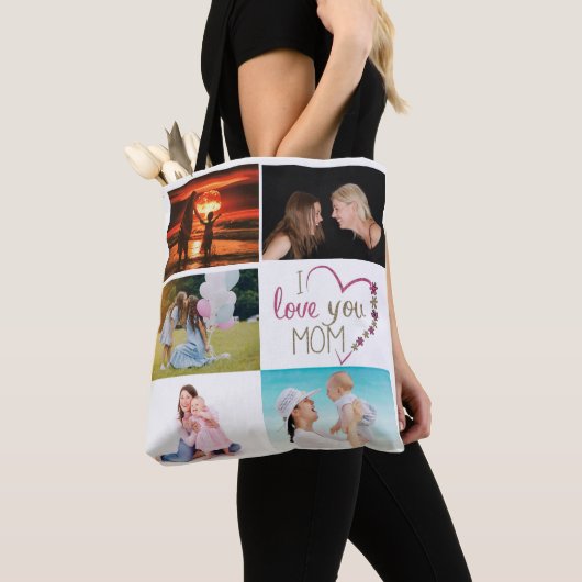 Sac fourre-tout personnalisé pour la journée des m (De près)