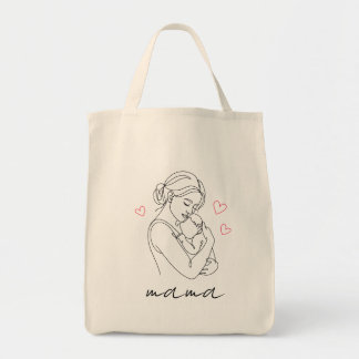 Sac fourre-tout personnalisé pour maman, Cadeau po