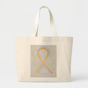 Sac fourre-tout personnalisé Silver and Gold Aware