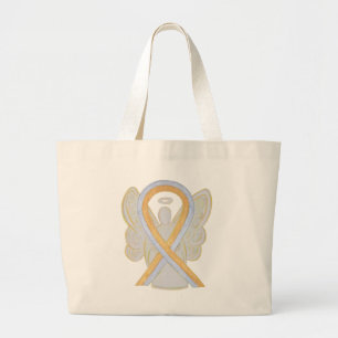 Sac fourre-tout personnalisé Silver and Gold Aware