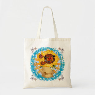 Sac fourre-tout personnalisé Sunflower Watercan